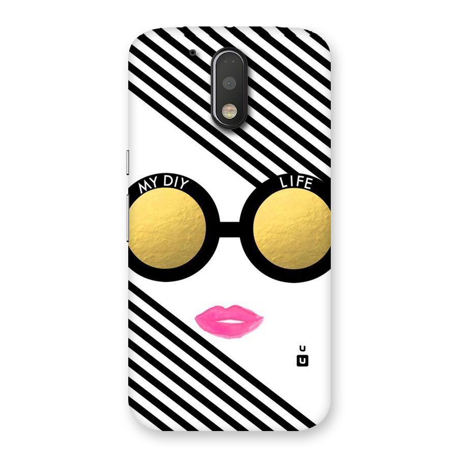 My DIY Life Back Case for Motorola Moto G4 Plus