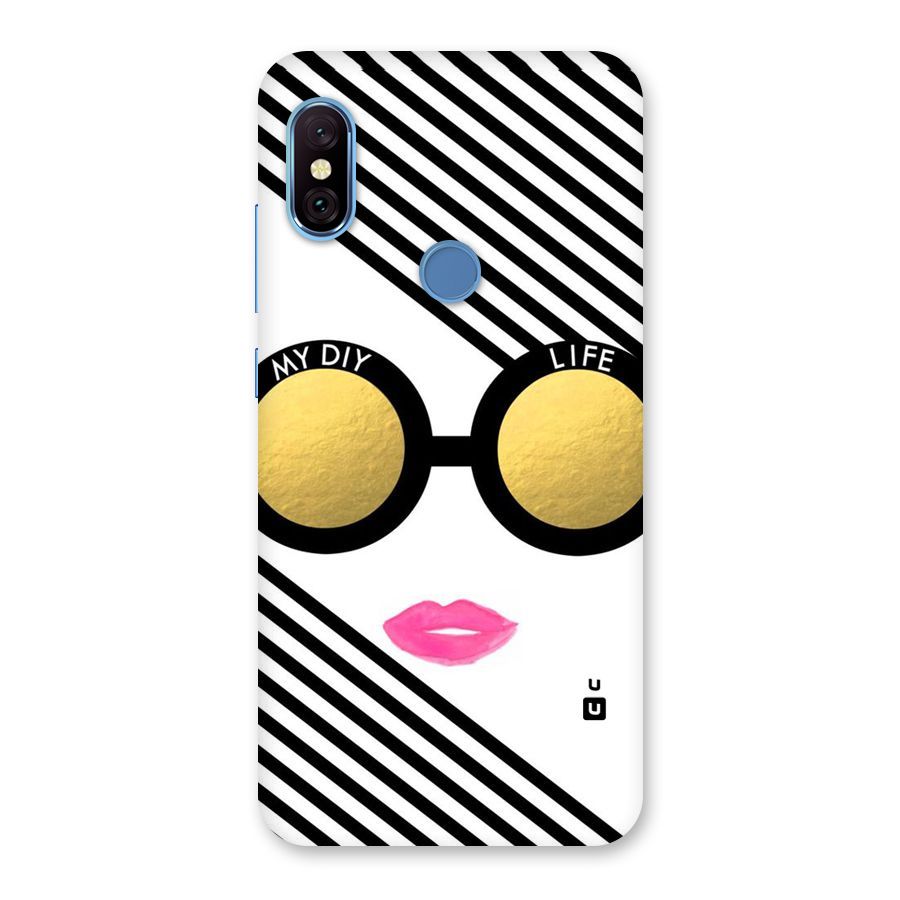 My DIY Life Back Case for Redmi Note 6 Pro