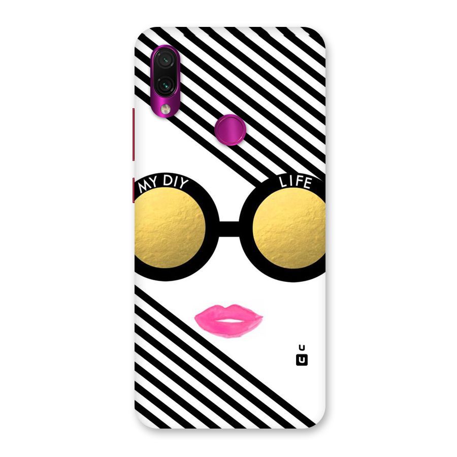 My DIY Life Back Case for Redmi Note 7 Pro