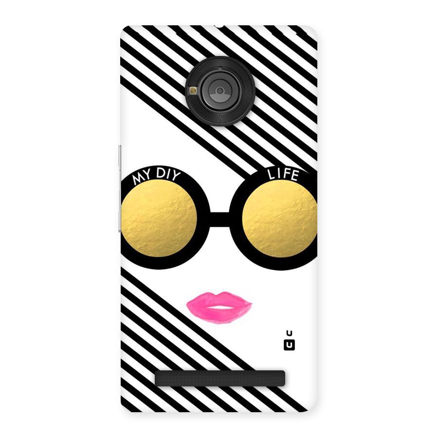 My DIY Life Back Case for Yu Yunique