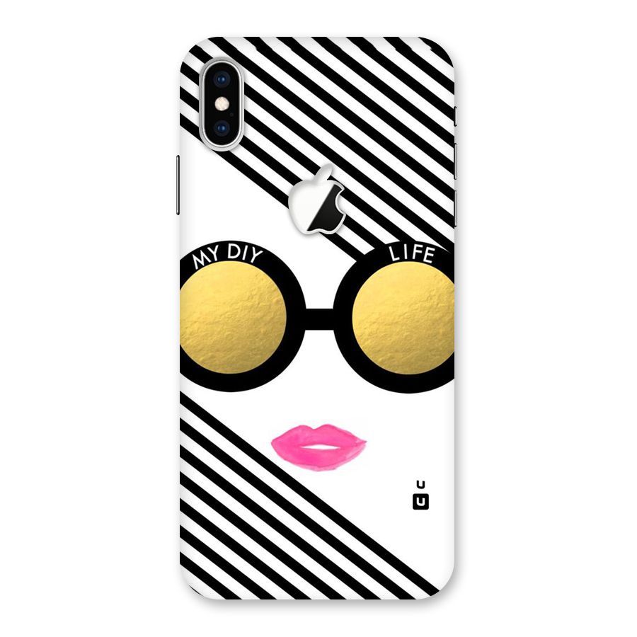 My DIY Life Back Case for iPhone XS Max Apple Cut