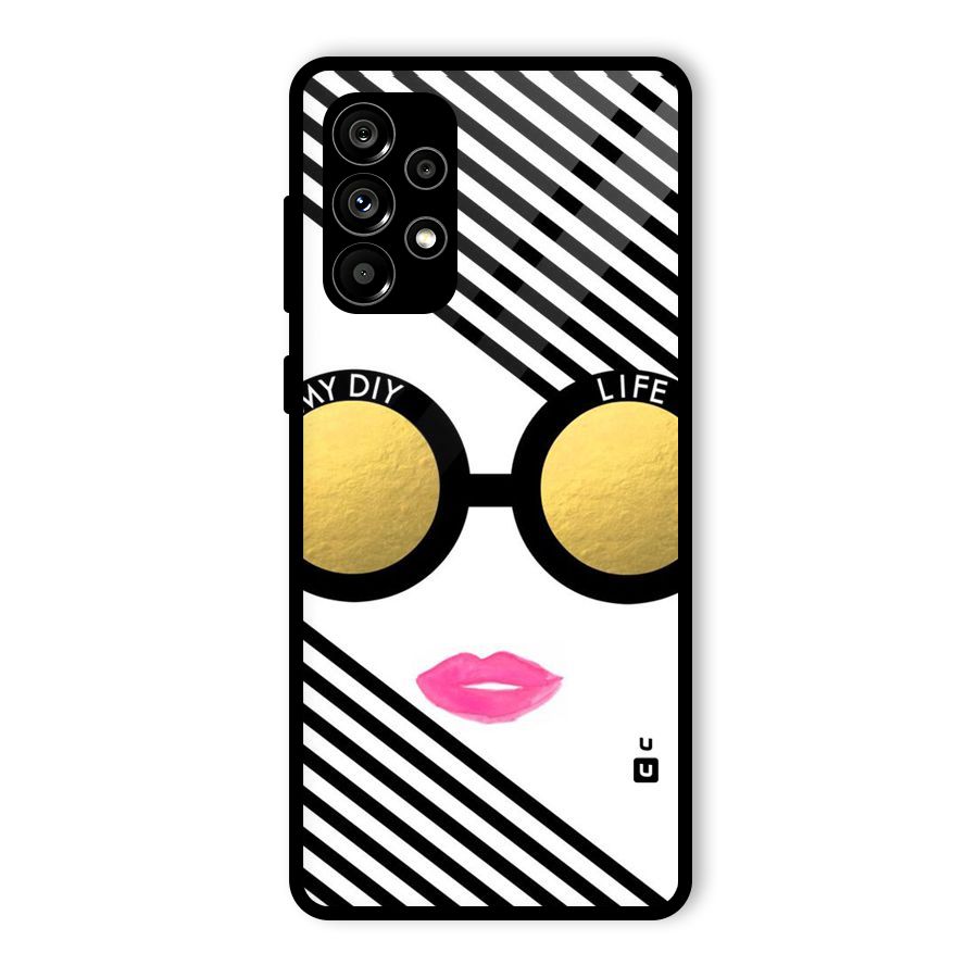My DIY Life Glass Back Case for Galaxy A73 5G