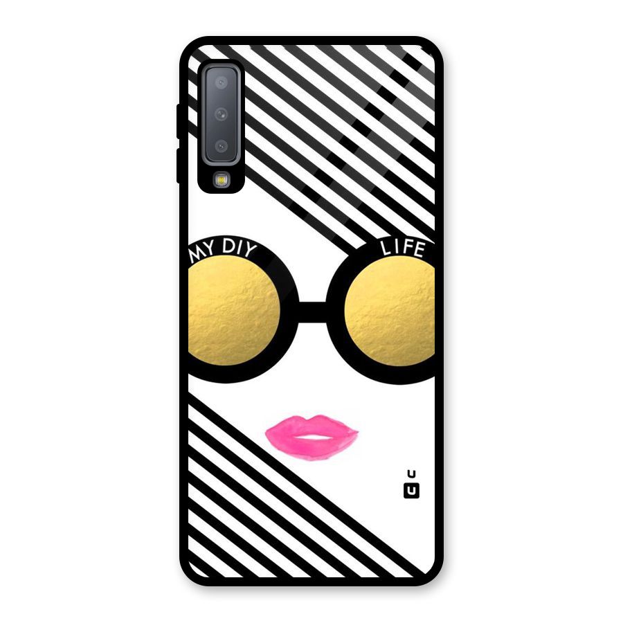 My DIY Life Glass Back Case for Galaxy A7 (2018)