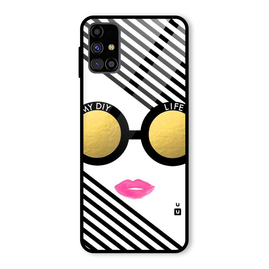 My DIY Life Glass Back Case for Galaxy M31s