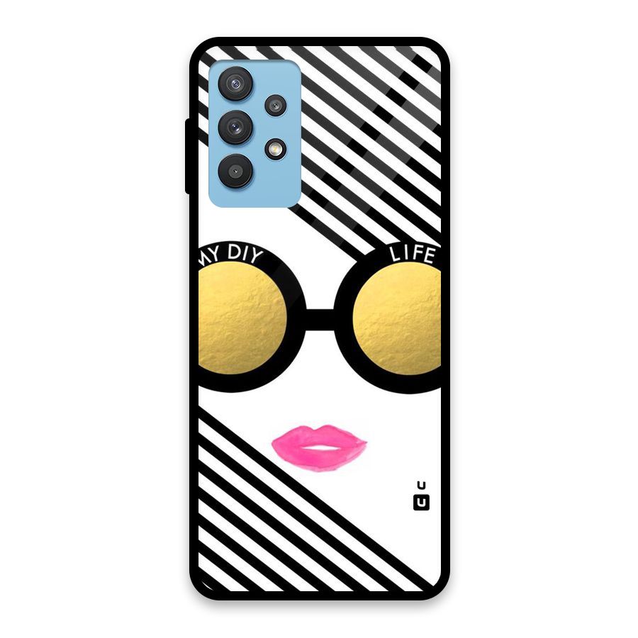 My DIY Life Glass Back Case for Galaxy M32 5G