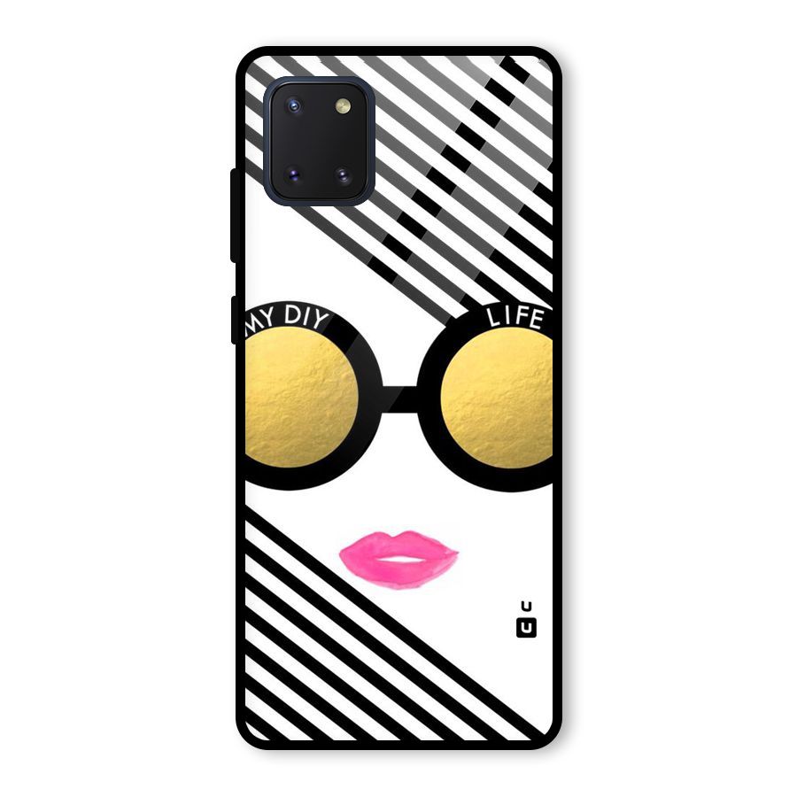 My DIY Life Glass Back Case for Galaxy Note 10 Lite