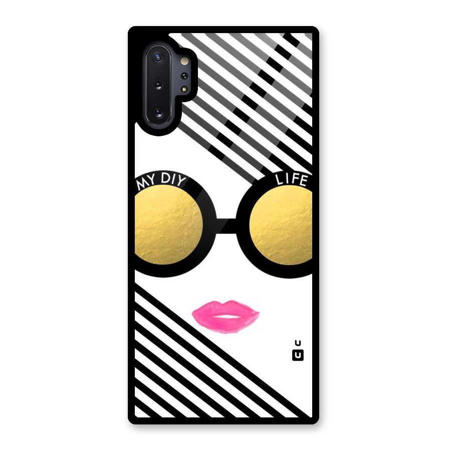 My DIY Life Glass Back Case for Galaxy Note 10 Plus