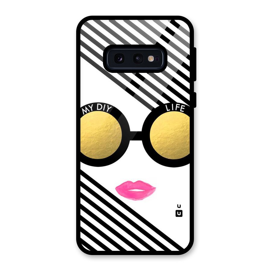 My DIY Life Glass Back Case for Galaxy S10e
