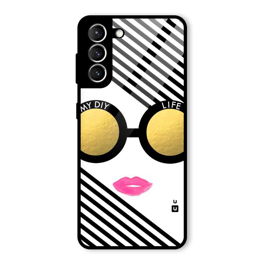 My DIY Life Glass Back Case for Galaxy S21 5G