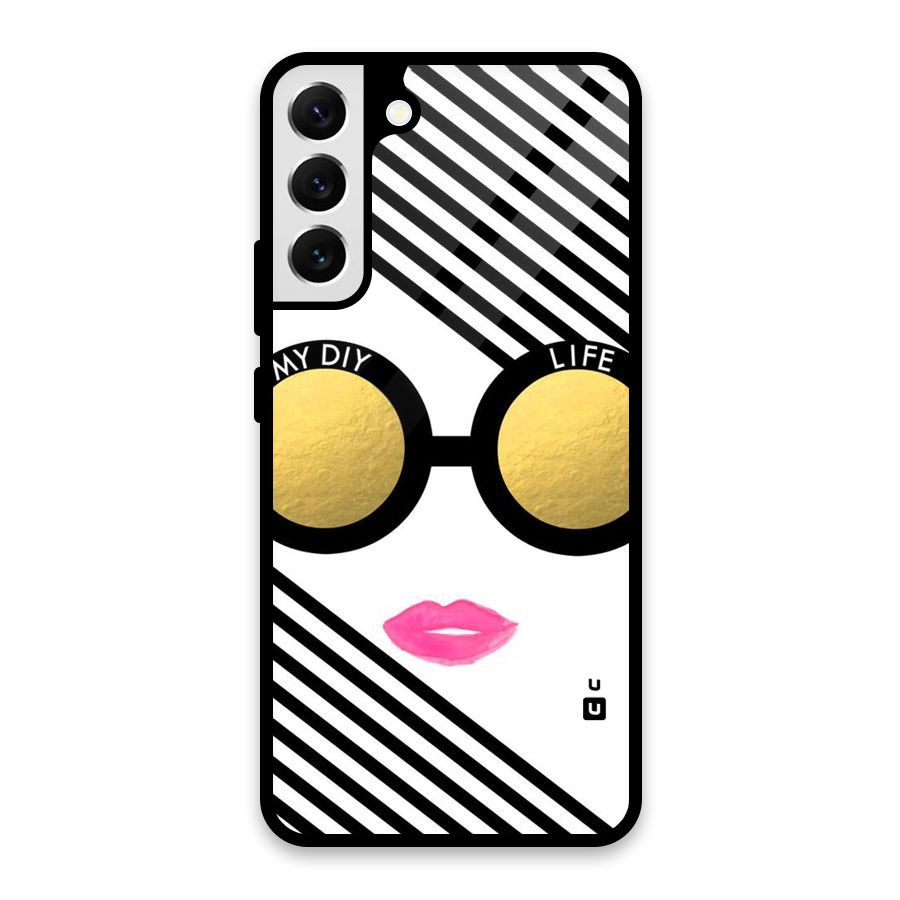 My DIY Life Glass Back Case for Galaxy S22 Plus 5G