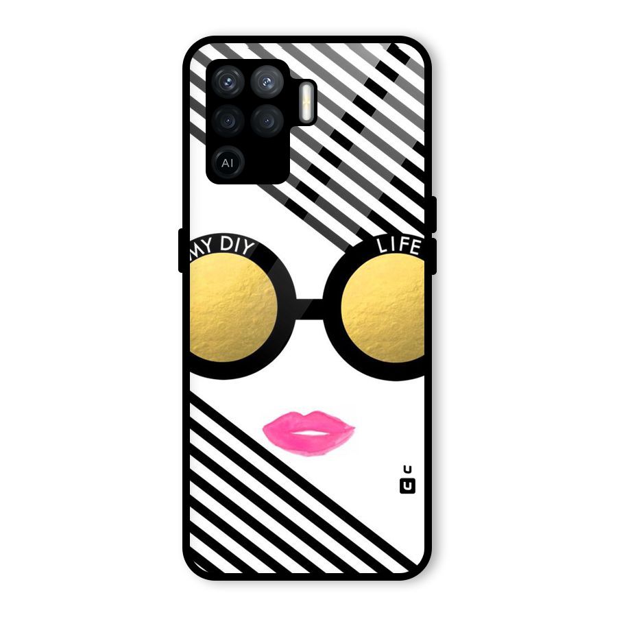 My DIY Life Glass Back Case for Oppo F19 Pro