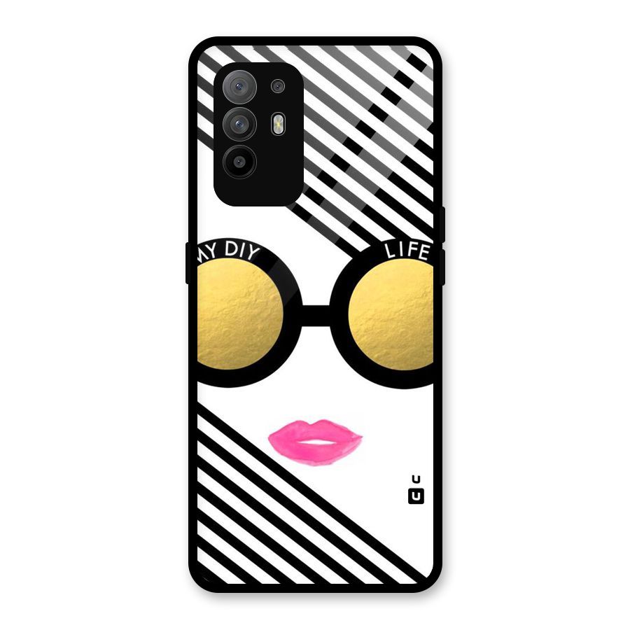 My DIY Life Glass Back Case for Oppo F19 Pro Plus 5G