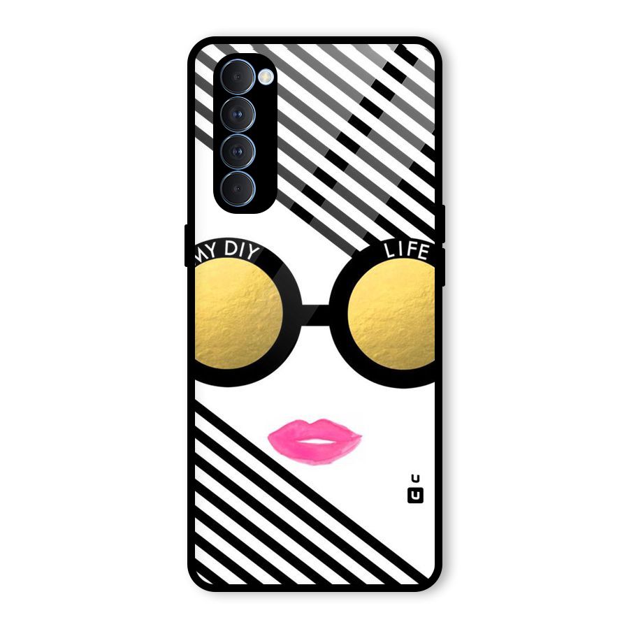 My DIY Life Glass Back Case for Oppo Reno4 Pro