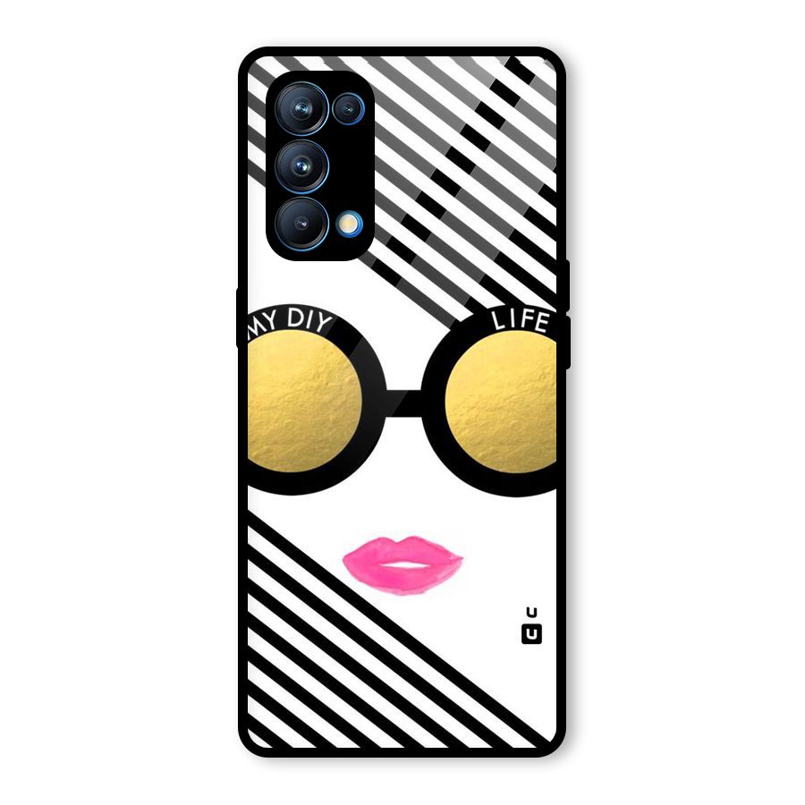My DIY Life Glass Back Case for Oppo Reno5 Pro 5G