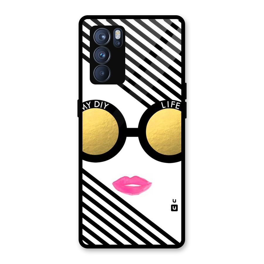 My DIY Life Glass Back Case for Oppo Reno6 Pro 5G