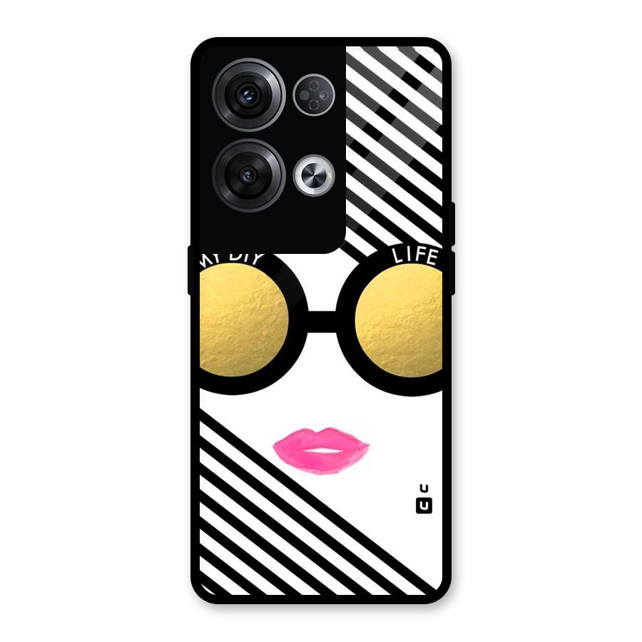 My DIY Life Glass Back Case for Oppo Reno8 Pro 5G