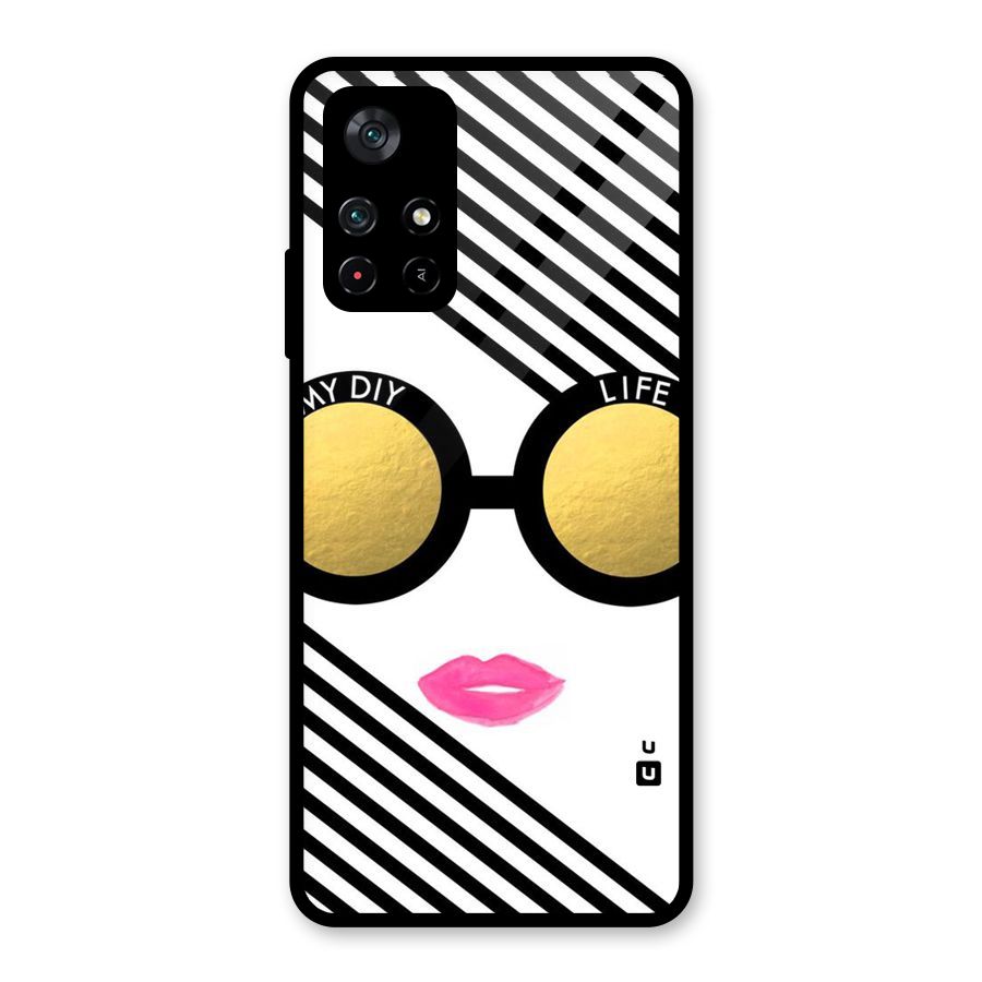 My DIY Life Glass Back Case for Poco M4 Pro 5G
