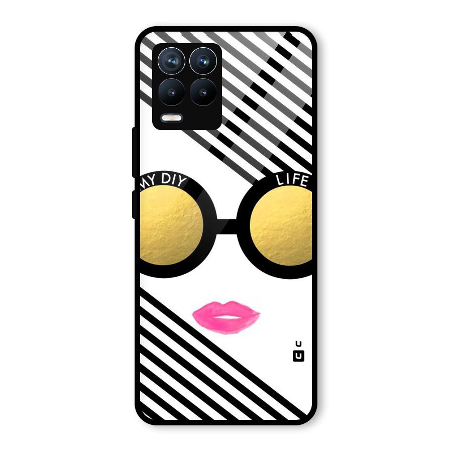 My DIY Life Glass Back Case for Realme 8 Pro