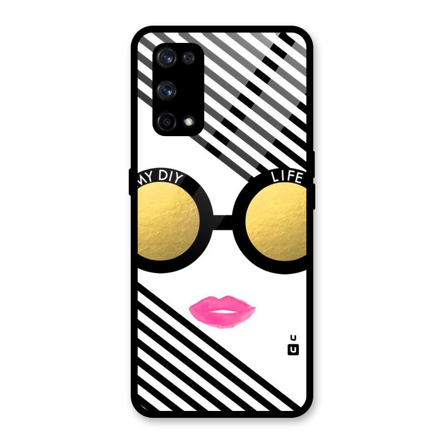 My DIY Life Glass Back Case for Realme X7 Pro
