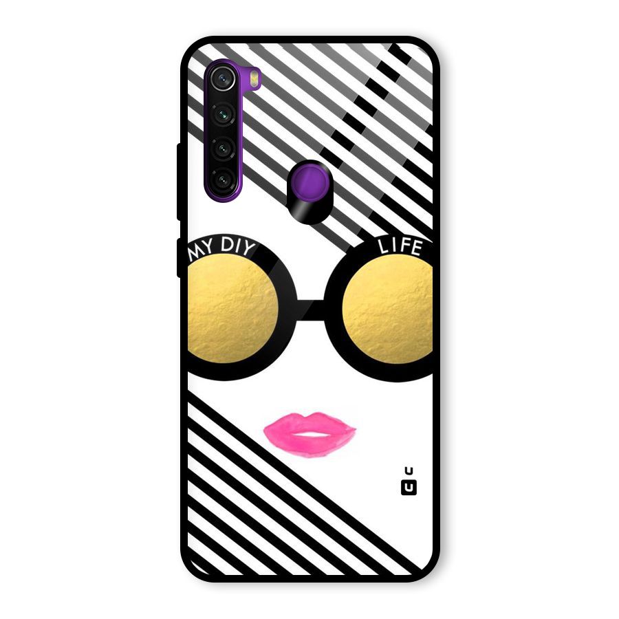 My DIY Life Glass Back Case for Redmi Note 8