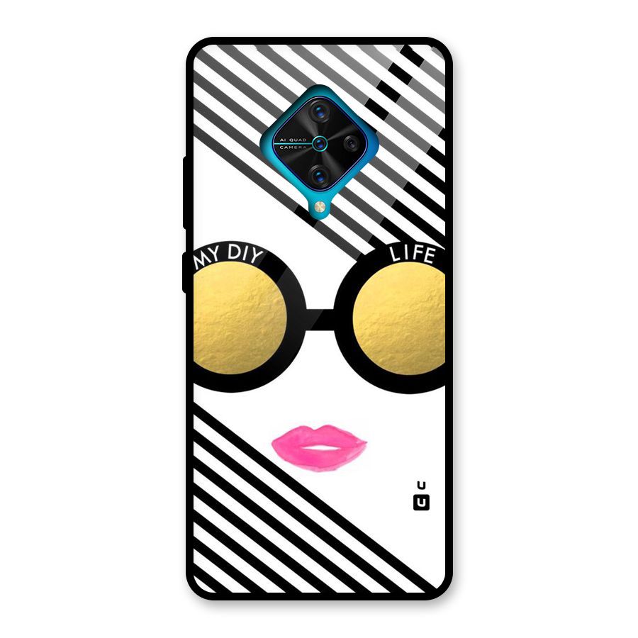 My DIY Life Glass Back Case for Vivo S1 Pro