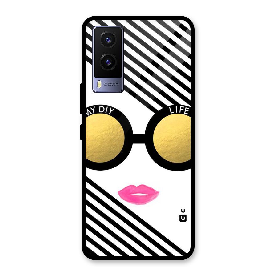 My DIY Life Glass Back Case for Vivo V21e 5G