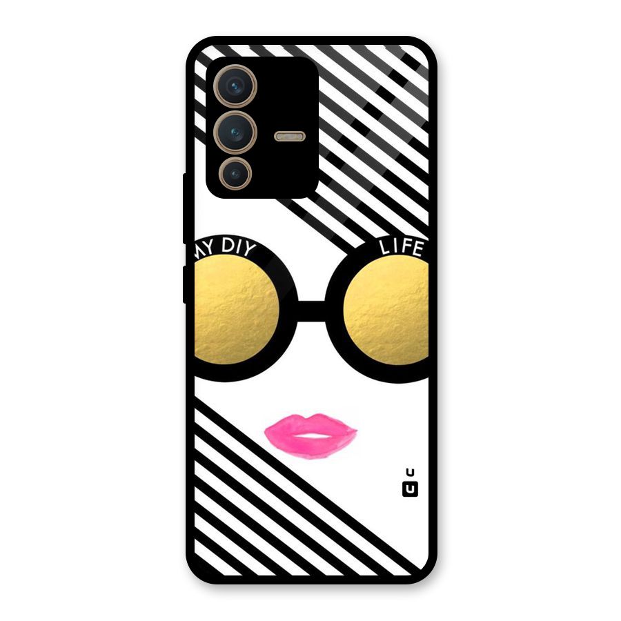 My DIY Life Glass Back Case for Vivo V23 5G