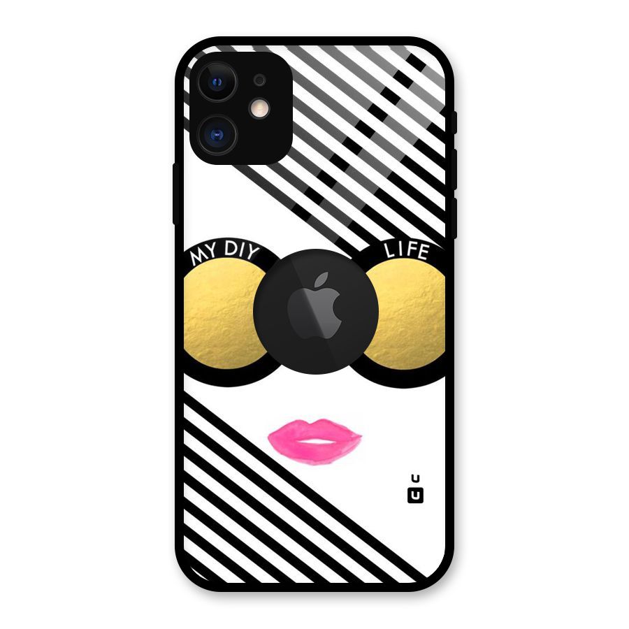 My DIY Life Glass Back Case for iPhone 11 Logo Cut