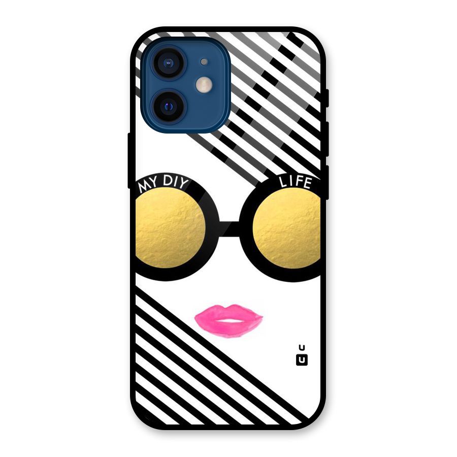 My DIY Life Glass Back Case for iPhone 12 Mini