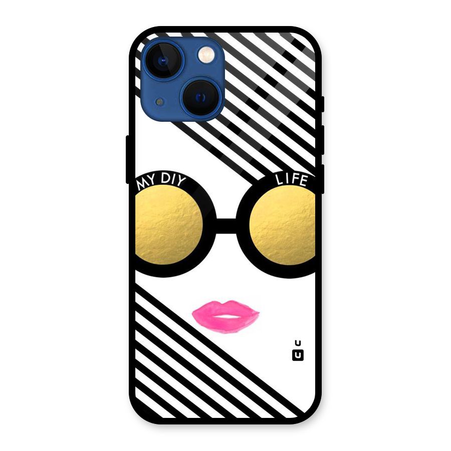 My DIY Life Glass Back Case for iPhone 13 Mini