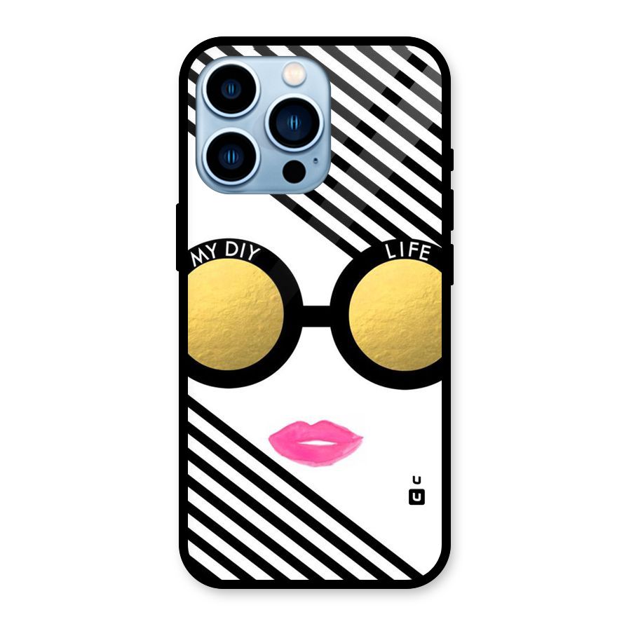 My DIY Life Glass Back Case for iPhone 13 Pro