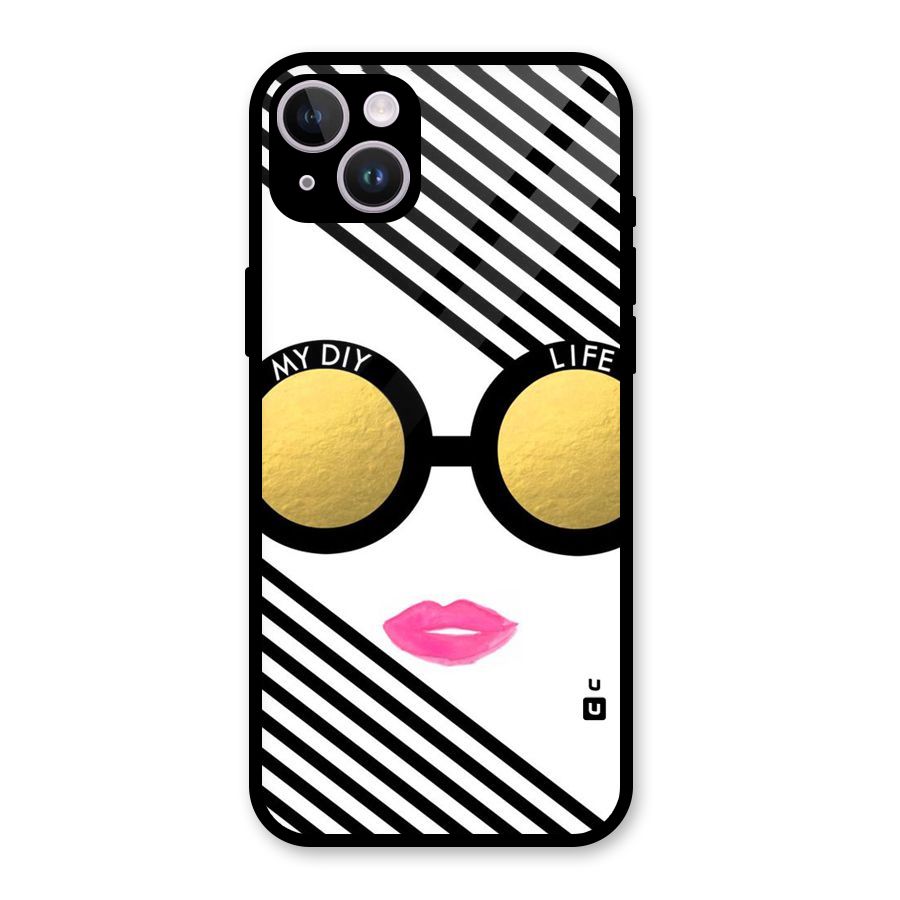 My DIY Life Glass Back Case for iPhone 14 Plus