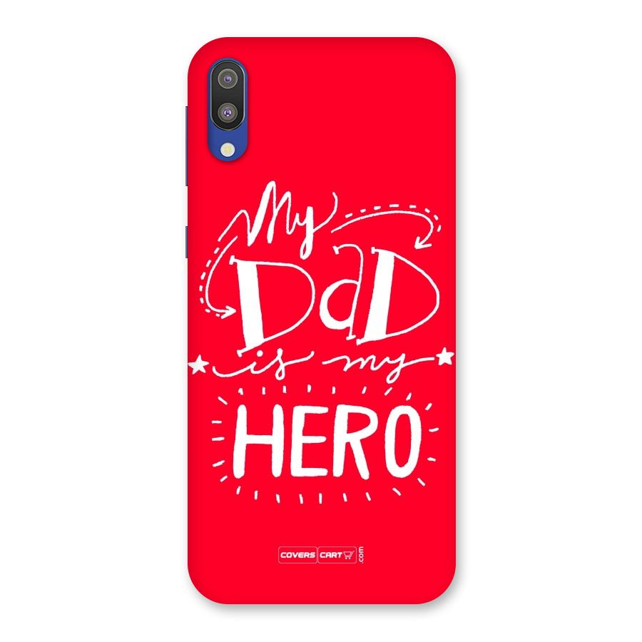 My Dad My Hero Back Case for Galaxy M10