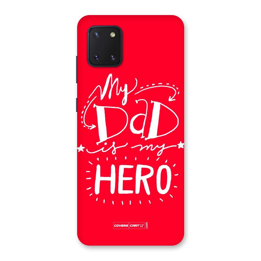 My Dad My Hero Back Case for Galaxy Note 10 Lite