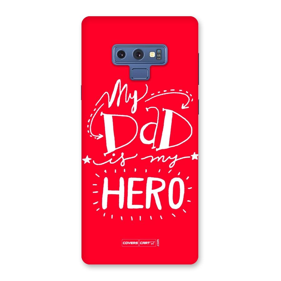My Dad My Hero Back Case for Galaxy Note 9