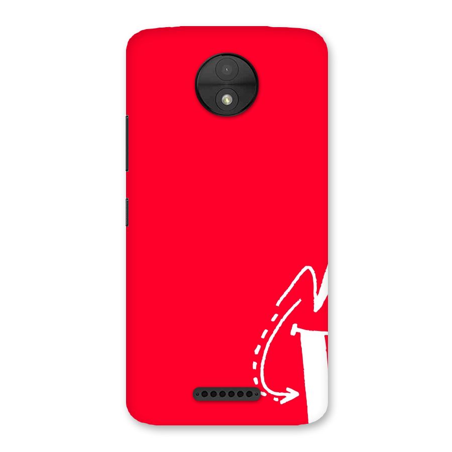 My Dad My Hero Back Case for Moto C