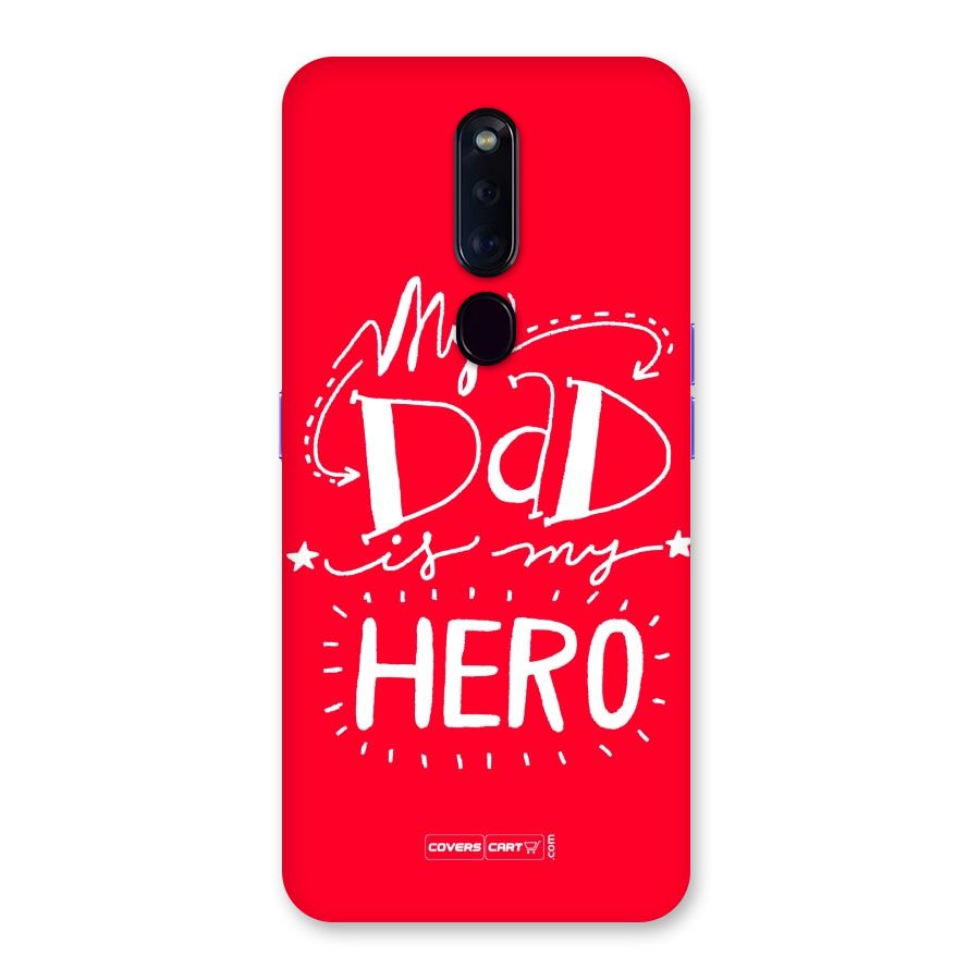 My Dad My Hero Back Case for Oppo F11 Pro
