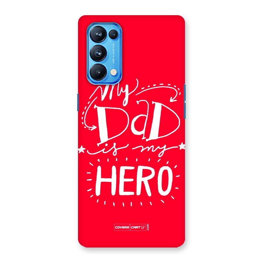 My Dad My Hero Back Case for Oppo Reno5 Pro 5G