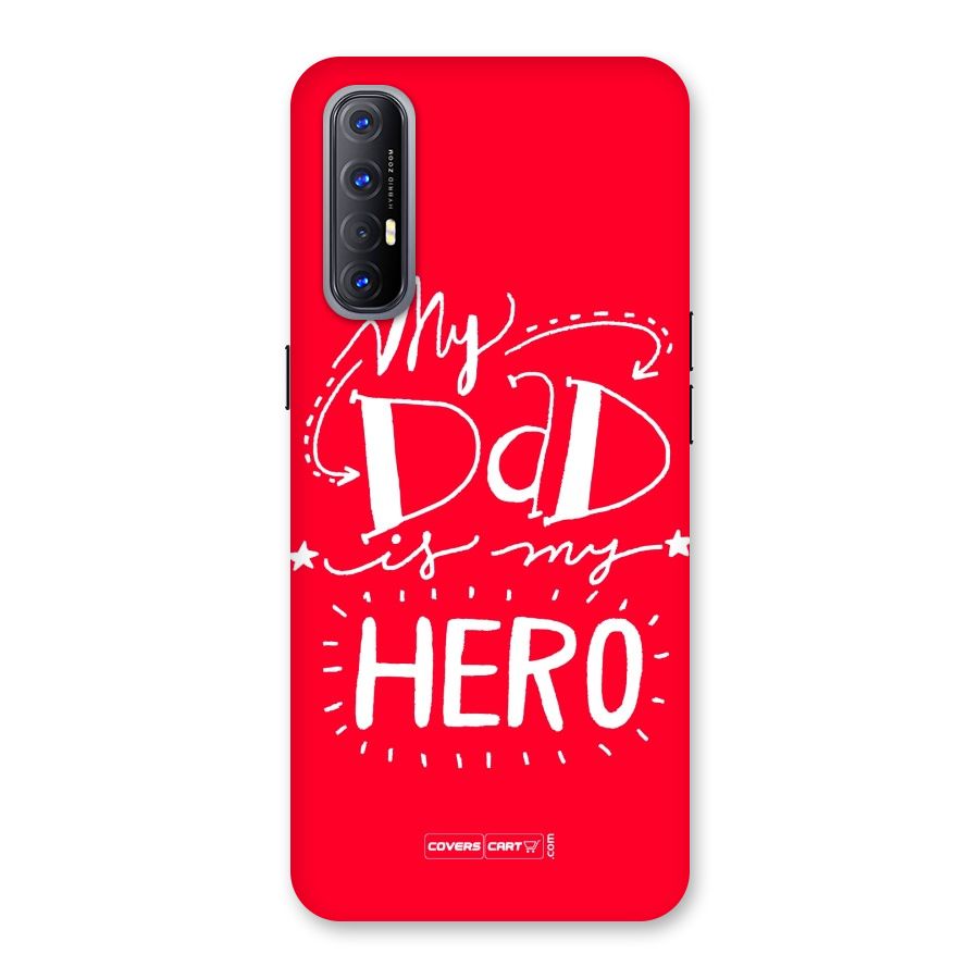 My Dad My Hero Back Case for Reno3 Pro