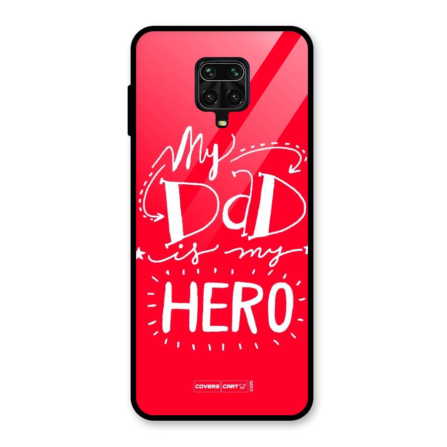 My Dad My Hero Glass Back Case for Poco M2 Pro