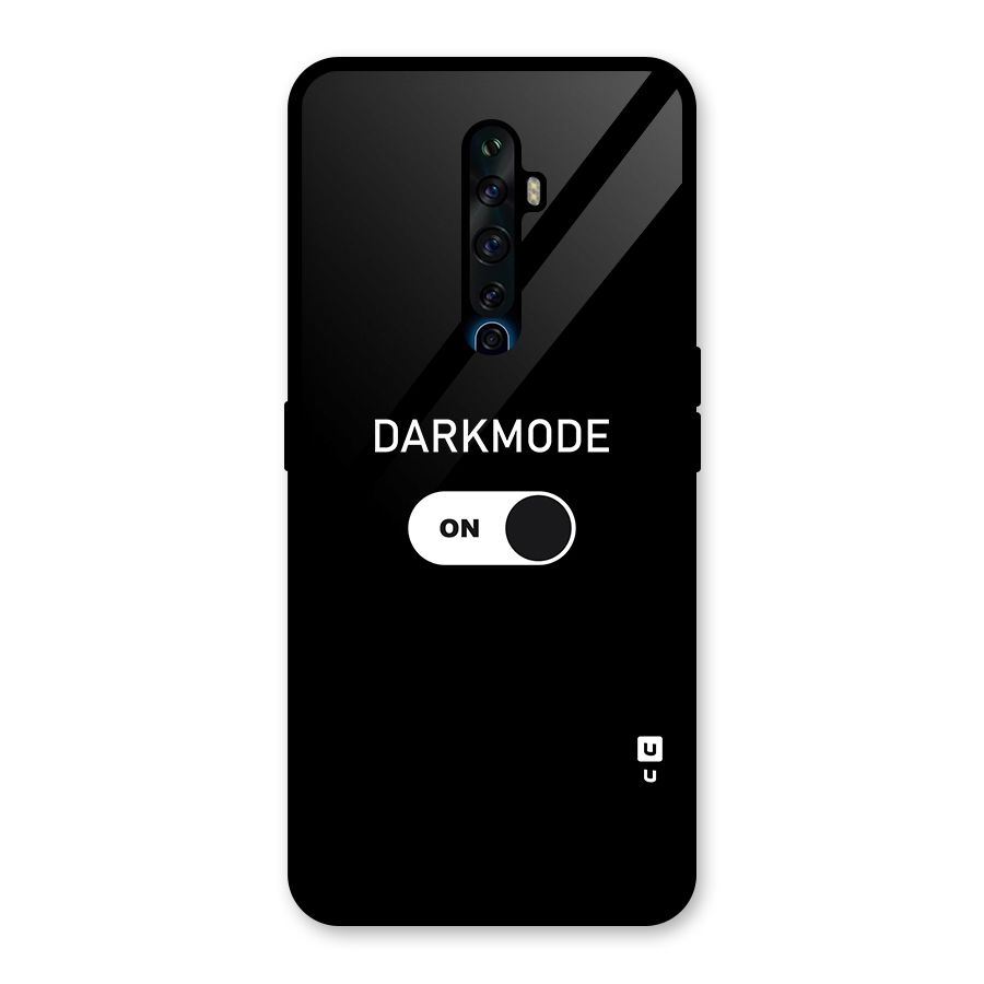 My Darkmode On Glass Back Case for Oppo Reno2 F