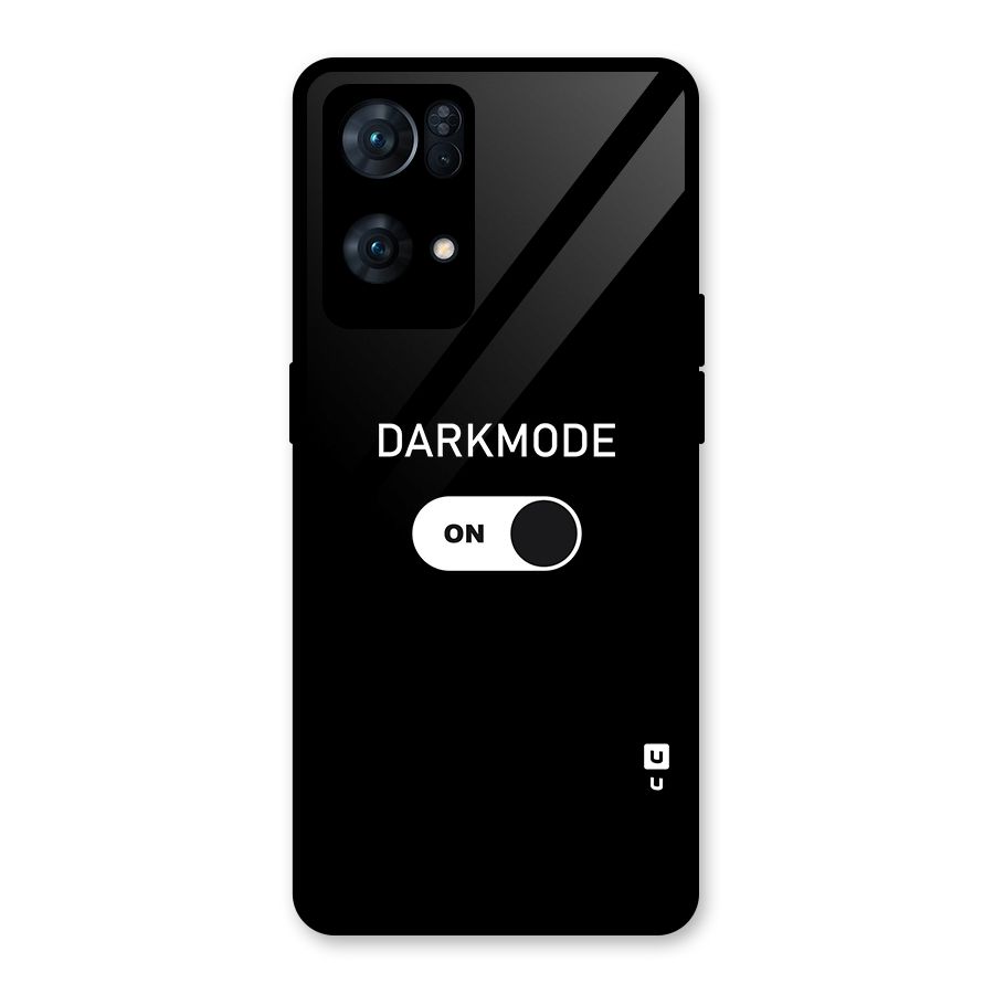 My Darkmode On Glass Back Case for Oppo Reno7 Pro 5G
