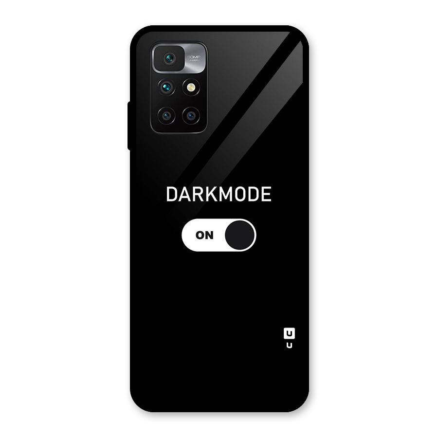 My Darkmode On Glass Back Case for Redmi 10 Prime
