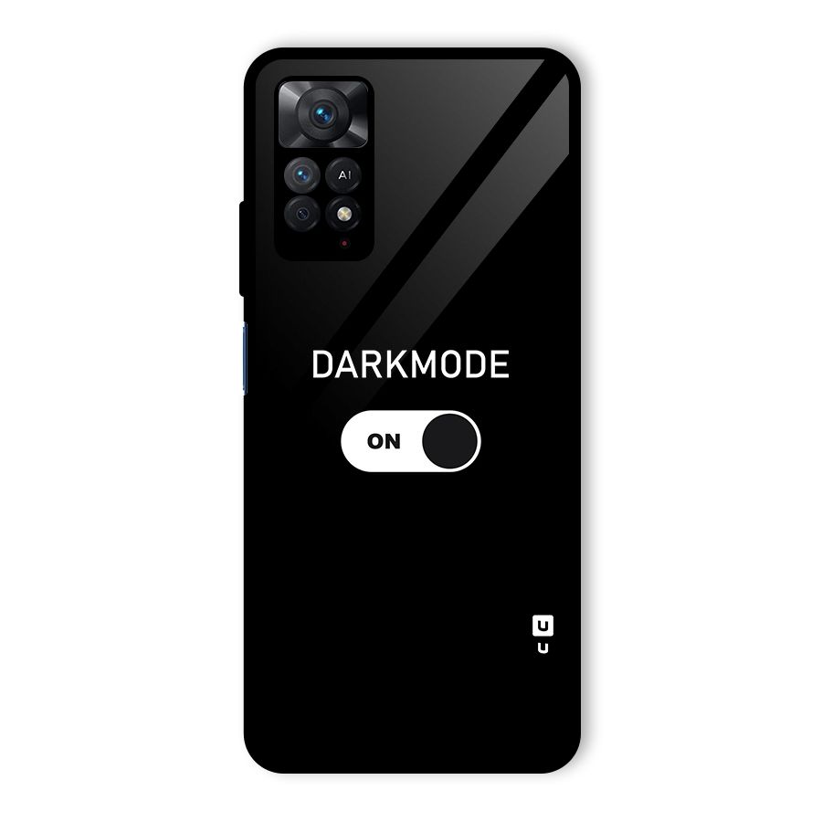 My Darkmode On Glass Back Case for Redmi Note 11 Pro