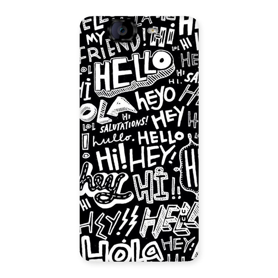 My Friend Back Case for Canvas Knight A350