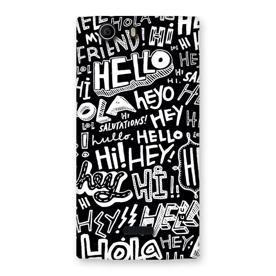 My Friend Back Case for Canvas Nitro 2 E311