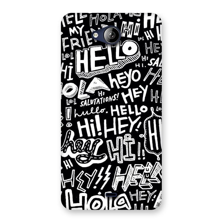 My Friend Back Case for Canvas Play Q355