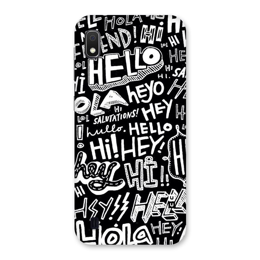 My Friend Back Case for Galaxy A10