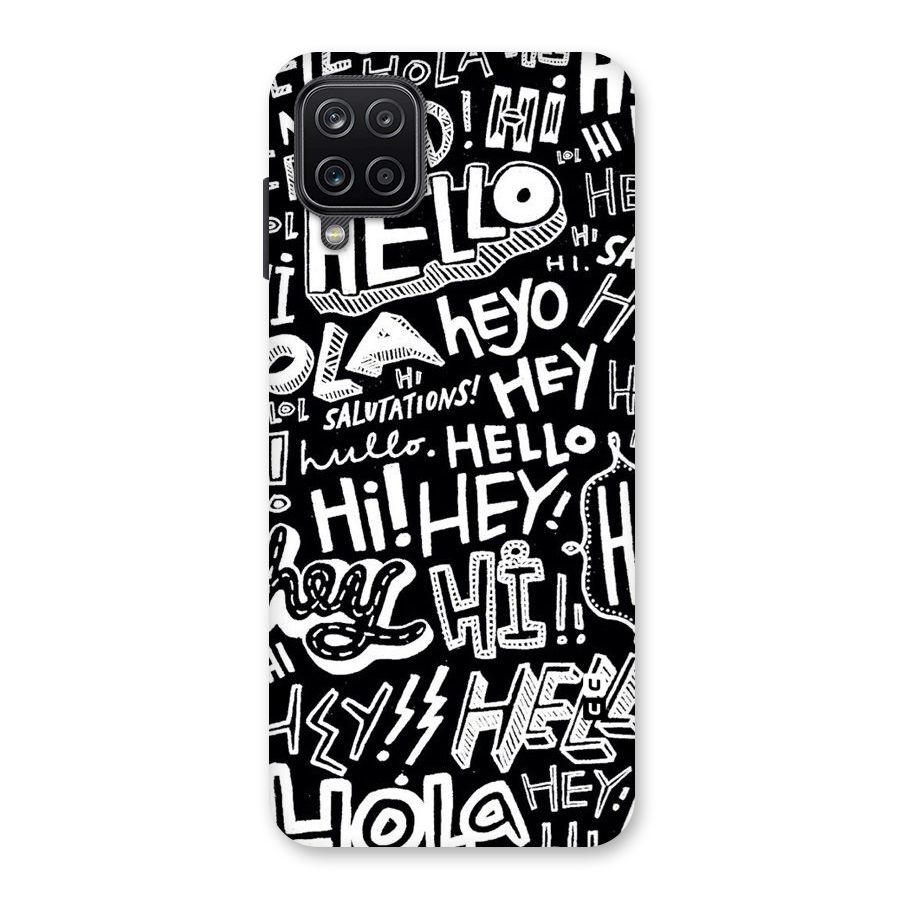 My Friend Back Case for Galaxy A12