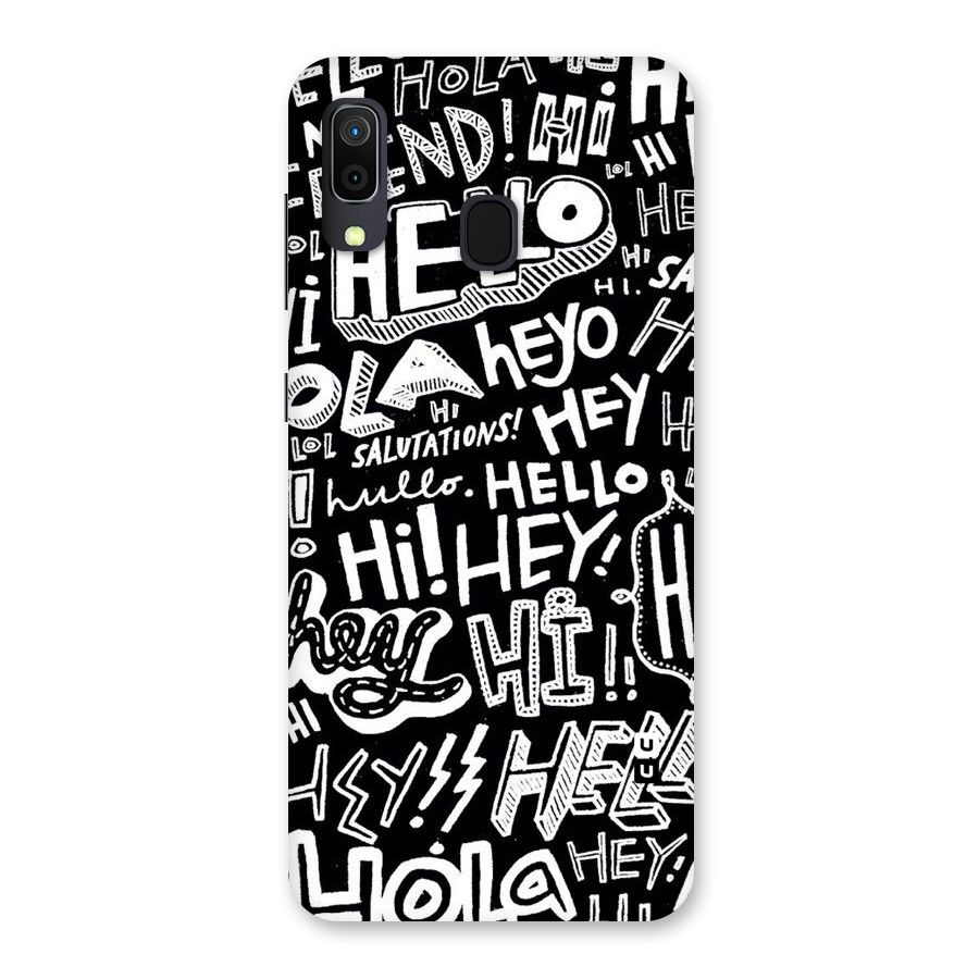 My Friend Back Case for Galaxy A30